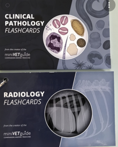 Radiology &amp; ClinPath Flashcard Combo Set